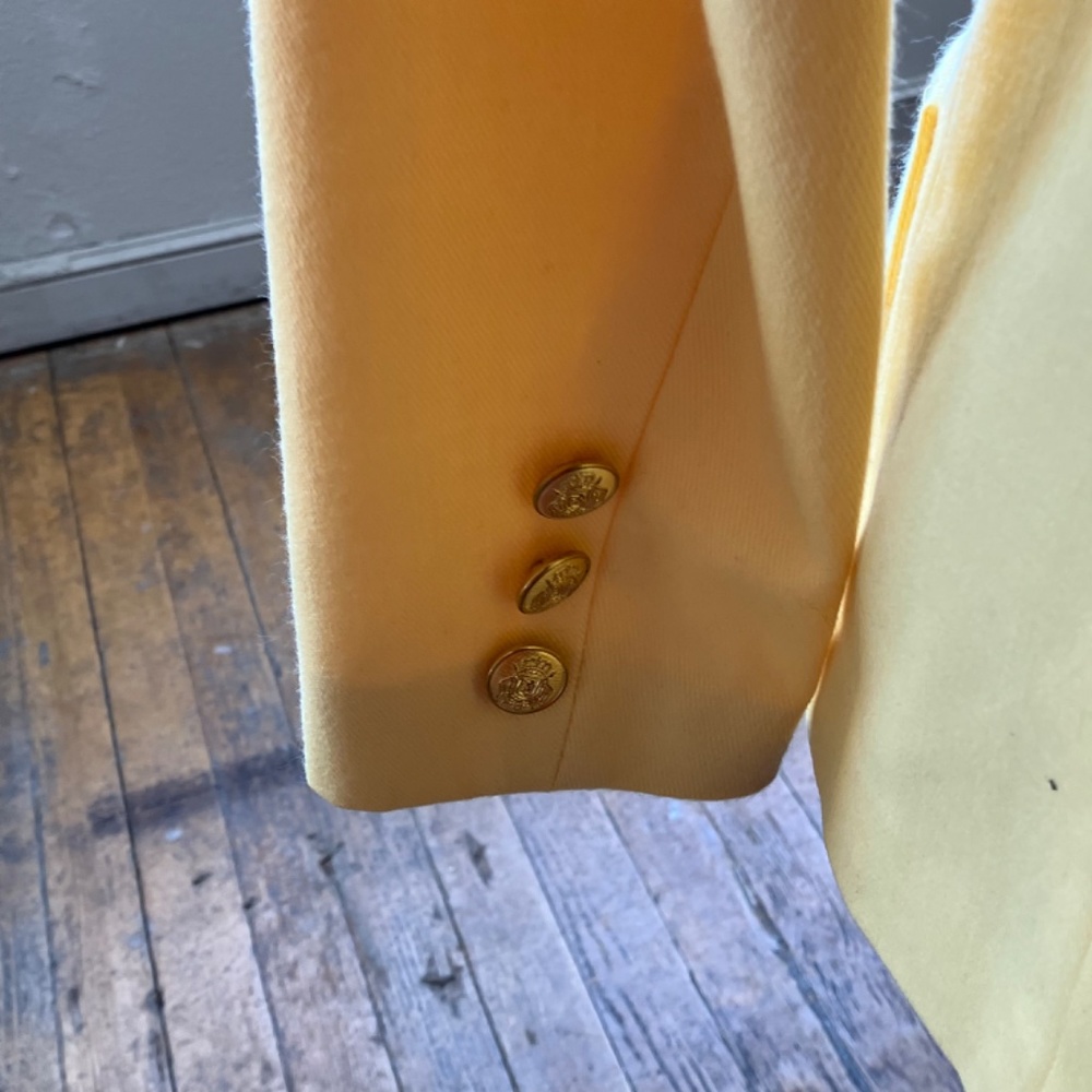 Vintage cannery yellow blazer - Picture 7 of 11